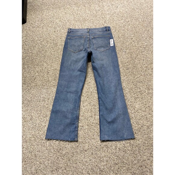 Zara Light Blue Flare Jeans - Picture 6 of 8